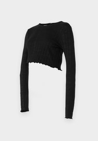 OLMALEJANDRA  - Long sleeved top - black