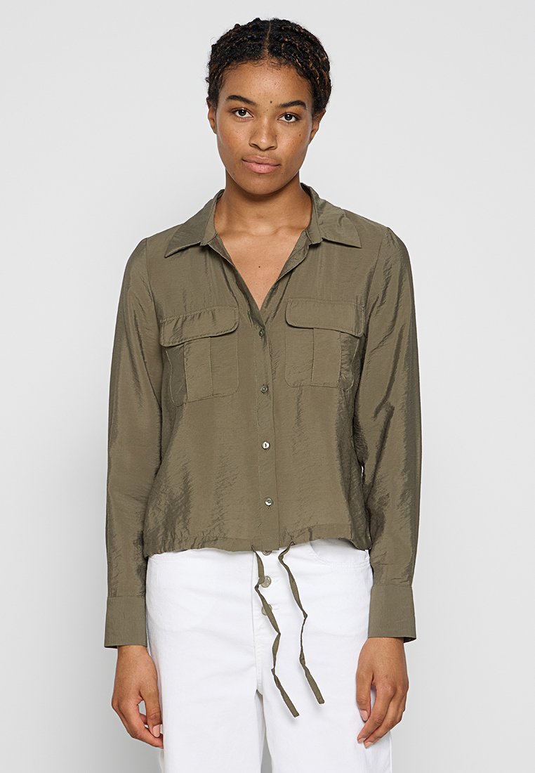Vero Moda Overhemdblouse kaki Vero Moda Overhemdblouse kaki