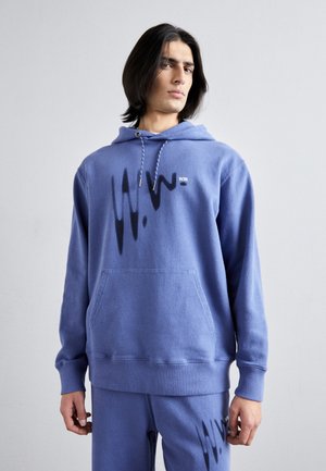 ZEUS SHADOW HOODIE - Pulóver - silver blue