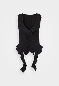 VMIDA FRILL  - Top - black