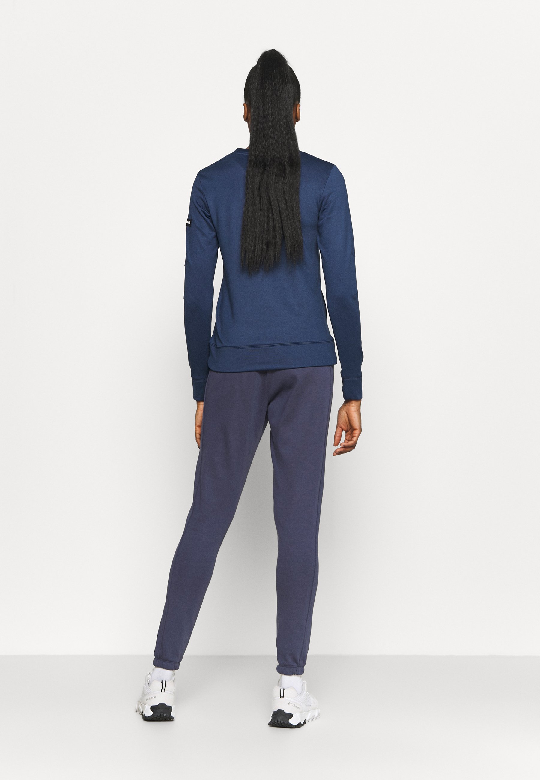Columbia LOGO™ FRENCH TERRY JOGGER - Pantalon de survêtement -  nocturnal/bleu marine - ZALANDO.FR