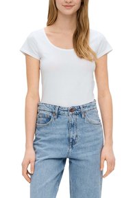 QS T-shirt basic - weiß