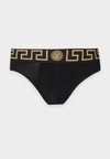 UNDERPANTS LOW RISE LOGO - Slip - black/gold coloured
