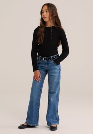 WE Fashion, Hosszú ujjú felső - black