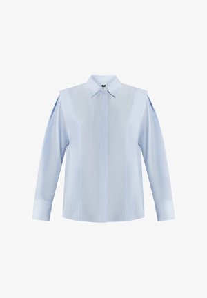 DreiMaster, DREIMASTER LANGARMBLUSE - Hemdbluse - hellblau