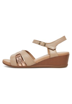 Lasocki, WB-ELIA-02 - Sandali con zeppa - beige, gold