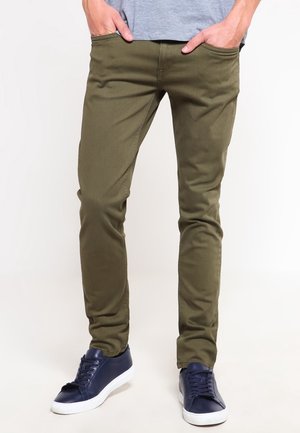 Džíny Slim Fit - olive