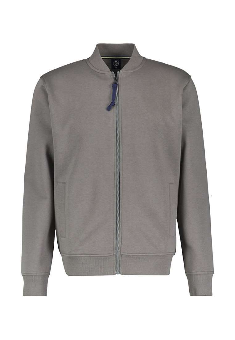 Lerros Sweater met rits grijs