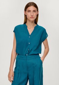 s.Oliver BLACK LABEL Palaidinė - petrol
