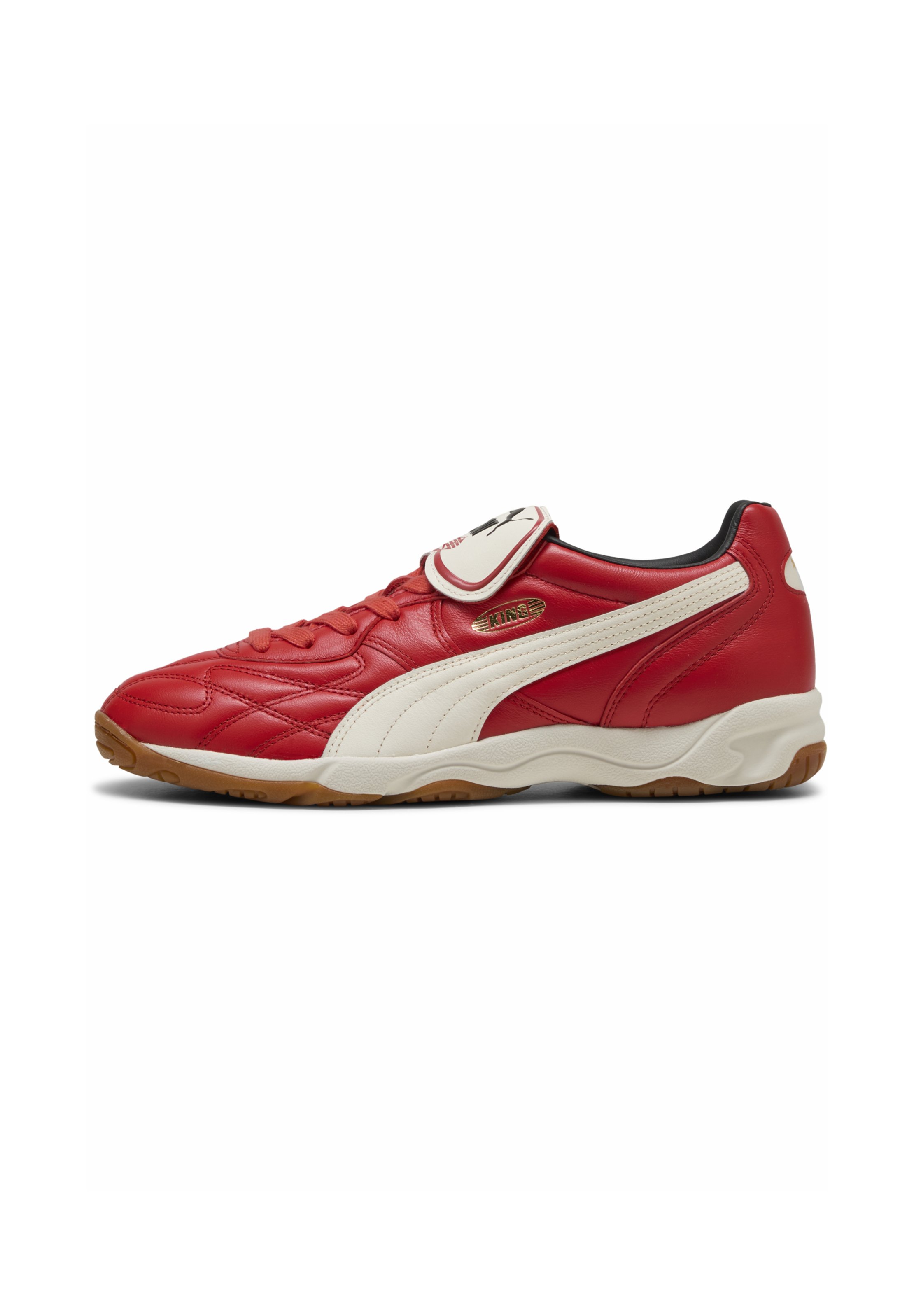 Red ivory sneakers