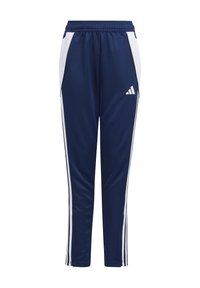 adidas Performance - TIRO24 TRAINING PANT REGULAR UNISEX - Tracksuit bottoms - team navy blue/white Thumbnail Image 1