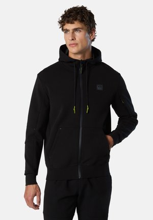 Tröja med dragkedja - black