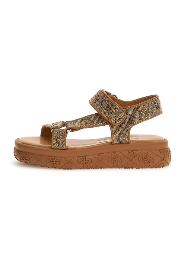 LODE LOGO 4G - Riemensandalette - marron multi