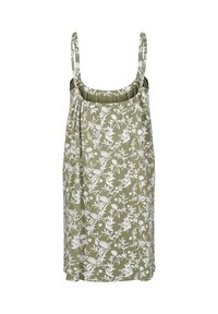 Zizzi MIDI-TRÄGER - Haljina od žerseja - oil green aop