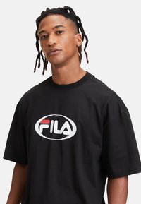 Fila Camiseta estampada - black