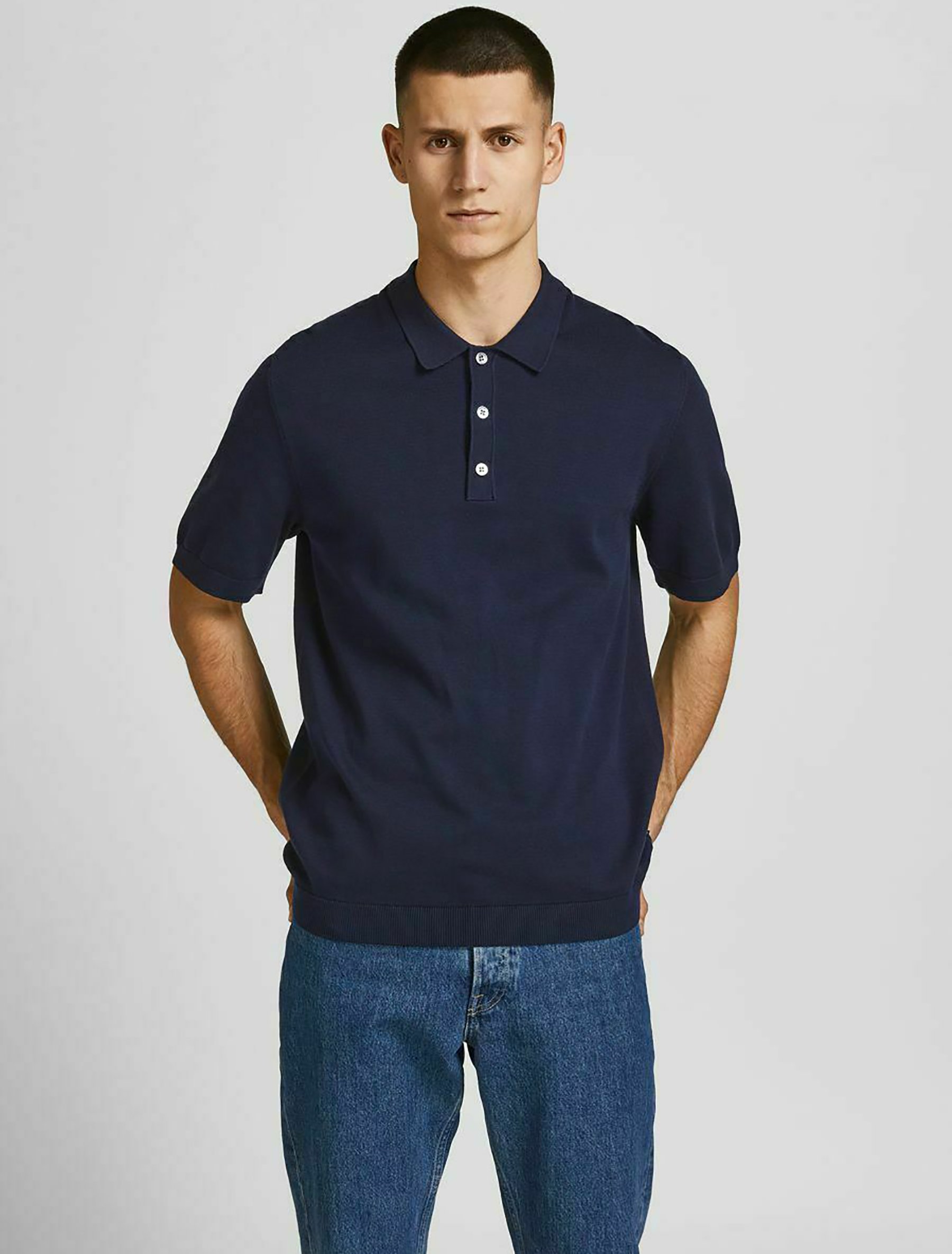 Jack \u0026 Jones PREMIUM KLASSISCHES - Polo shirt - maritime blue/blue - Zalando .de