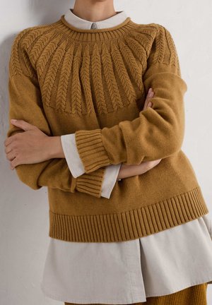 Strickpullover - brown