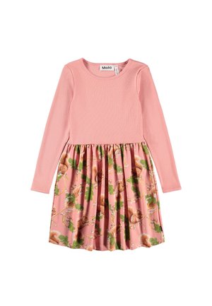 Molo CREDENCE - Kjole - light pink/green