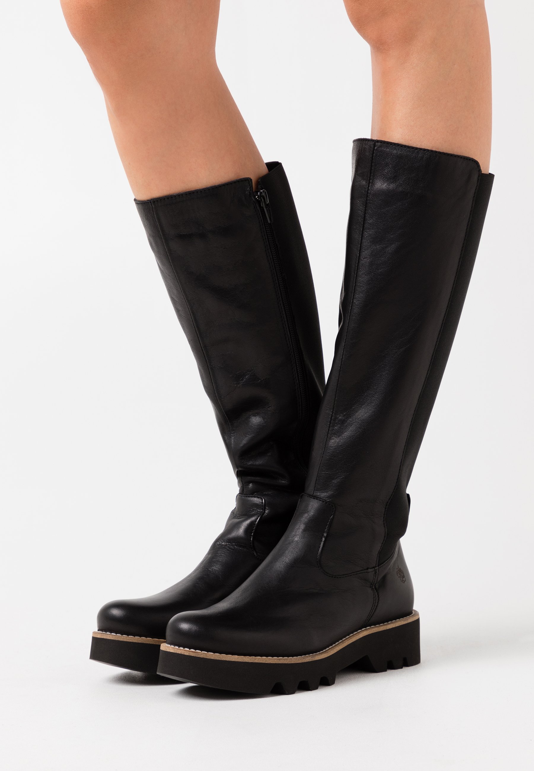Apple Of Eden Viola Platform Boots Black Zalando De