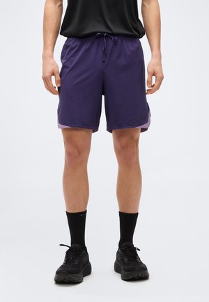 ATHLETICS RUN SHORT 7 - Kurze Sporthose - boysenberry/slate grey
