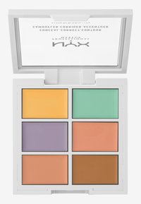 NYX Professional Makeup - 3C PALETTE CONCEAL,CORRECT,CONTOUR - Gezichtspalet - 4 correcting Miniatuurafbeelding 1