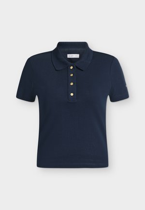Tommy Hilfiger, BUTTON - Poloshirt - dark blue