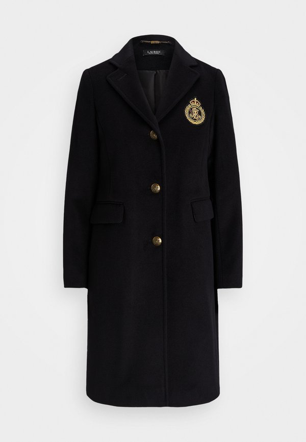 CREST PATCH WOOL BLEND COAT - Classic coat2