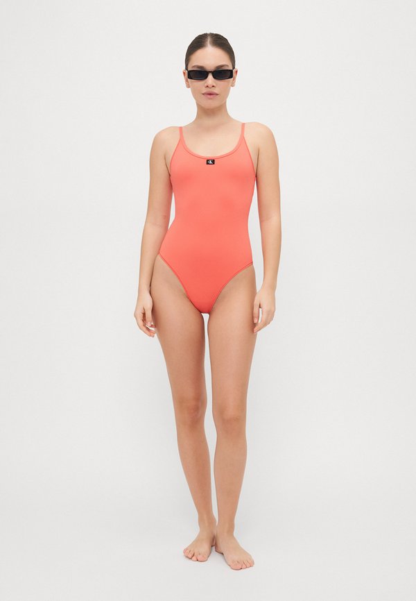 Swimsuit - dazzling coral2