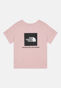 The North Face KID BOX TEE UNISEX - Apdrukāts T-krekls - pink clover