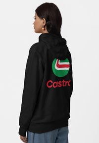 Henry Tiger CASTROL STACK - Jersey con capucha - black