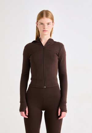 ZIP HOODIE JACKET - Trainingsjacke - java