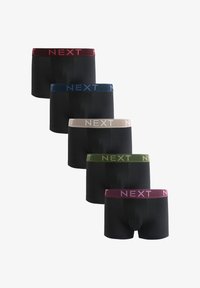 Niewybrane, black bright red blue marl waistbands