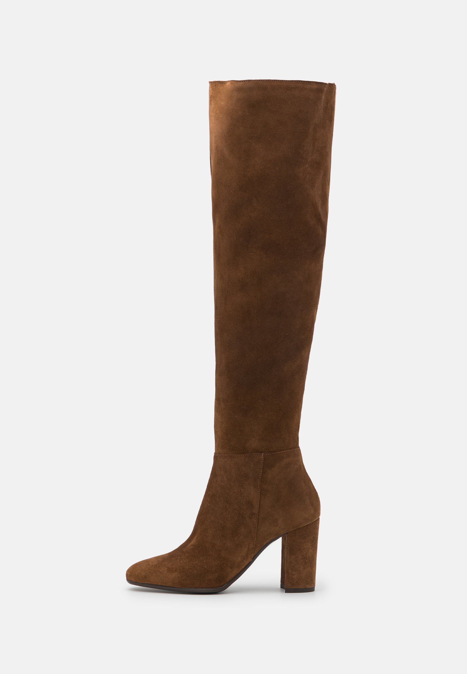 Dune London SELSIE - Botas mosqueteras - taupe/marrón - Zalando.es