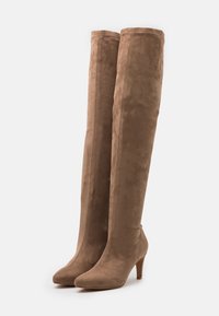 Anna Field Botas mosqueteras - taupe