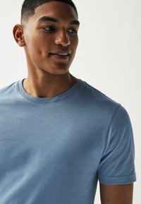 Next ESSENTIAL CREW NECK - T-shirts basic - mid blue