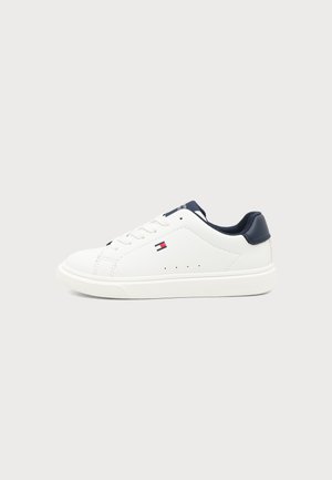 Tommy Hilfiger COOPER UNISEX - Αθλητικά παπούτσια - white/blue