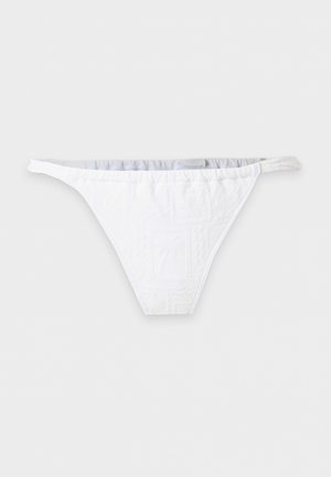 Hollister Co., DOUBLE STRAP CHEEKIEST - Bikini-Hose - white