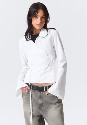 Weekday WRAP  - Bluză - white