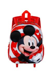 Karactermania MICKEY MOUSE TWIRL 3D MINI - Valise à roulettes - mickey red