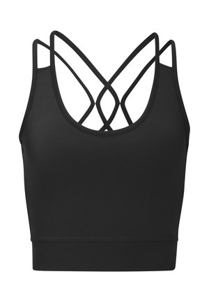 CROP - Top - schwarz