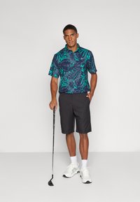 Puma Golf GLITCH  - Polokošeľa - deep navy/sparkling green