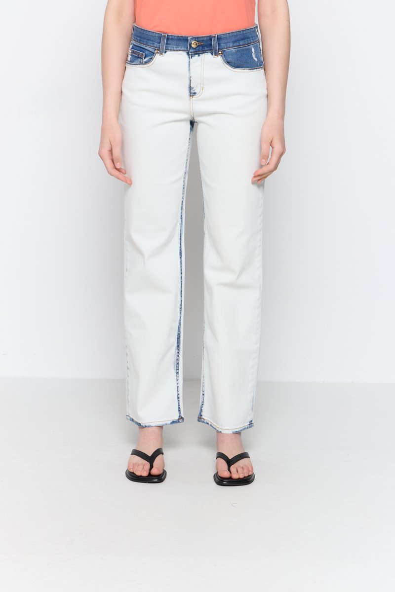 Just Cavalli Straight leg jeans wit Just Cavalli Straight leg jeans wit