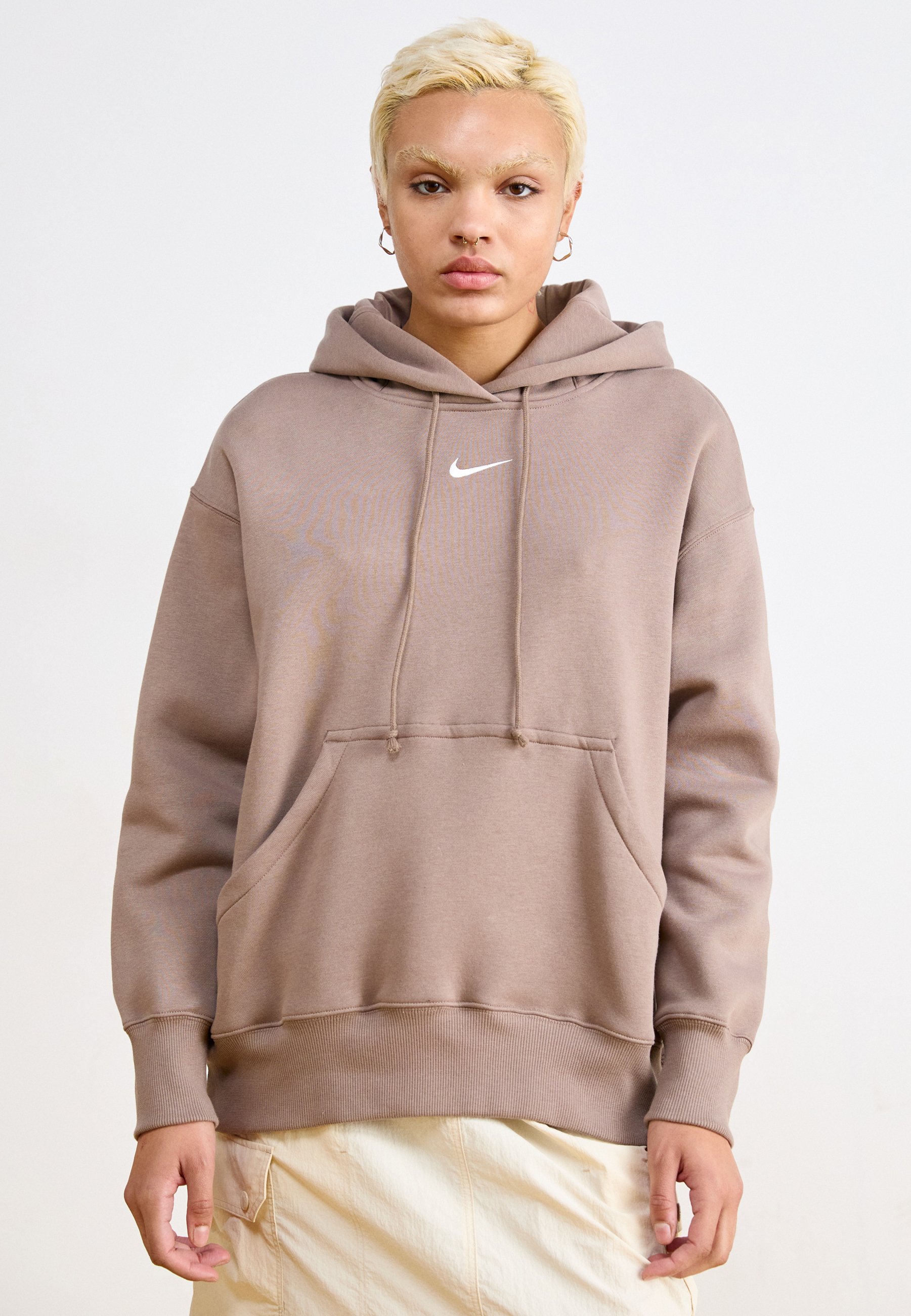 Nike Sportswear HOODIE Sweatshirt mink brown/light brown Zalando