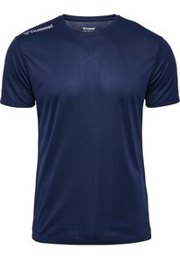 RUN - Print T-shirt - black iris