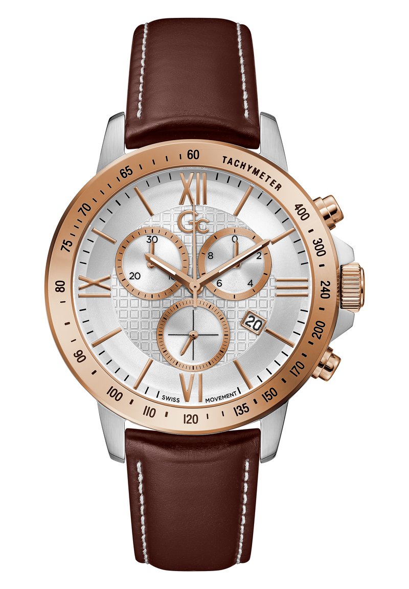 Gc Watches GC PRIMETIME - Chronograph - Brown/braun - Zalando.de
