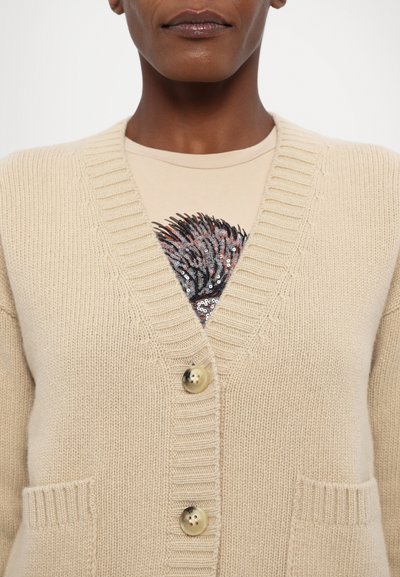 WEEKEND MaxMara ARAD - Strickjacke - sabbia