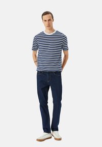 Koton STRIPED - T-shirts print - dark blue