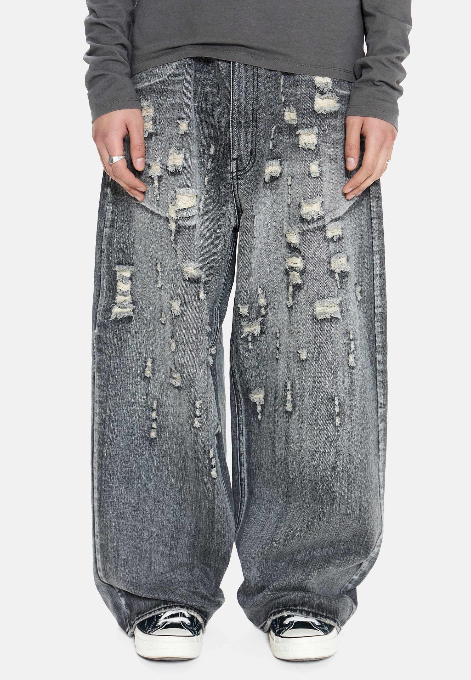 Jaded London Baggy Jeans - blue denim - Zalando