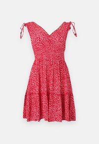 Δεν επιλέχθηκε, salsa/white ditsy