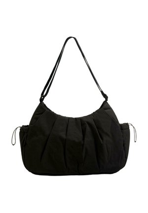 SHOPPER WITH SIDE POCKETS - Borsa a mano - black